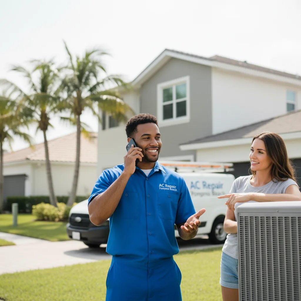 AC Repair Pompano Beach customer support in Steger